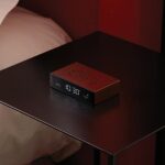 Lexon Flip Premium Dual-Sided Alarm Clock bronze LR152BZ - imagine 8