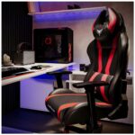 Gaming chair Diablo Chairs X-Horn 2.0 Normal Size black-red - imagine 7