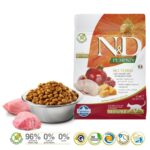 FARMINA N&D Pumpkin Cat Quail and Pomegranate Neutered Adult - dry cat food - 300 g - imagine 2