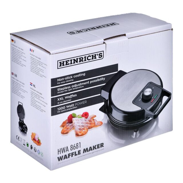 Waffle maker HWA 8681 HEINRICH  S - imagine 6