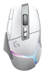 G502 X Plus Wireless Gaming Mouse  Whi - imagine 4