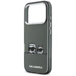 Karl Lagerfeld IML K&CH Heads Logo MagSafe Zadní Kryt pro iPhone 17 Pro Max Black - imagine 7