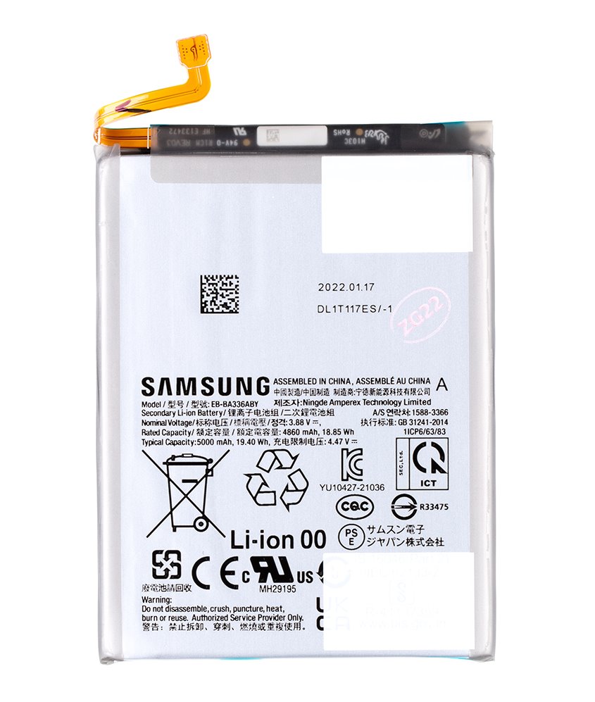 cps-0bbb8a6ad52d3072c4a5e6422a87a566-2026-03-04-23-01-36 EB-BA336ABY Samsung Baterie Li-Ion 5000mAh (Service pack) - imagine 1