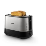 Philips Viva Collection HD2637/90 toaster 2 slice(s) Black  Stainless steel