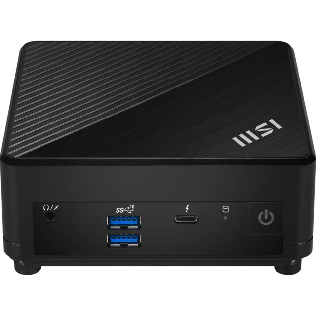 MSI Cubi 5 12M-004EU Intel® Core™ i3 i3-1215U 8 GB DDR4-SDRAM 256 GB SSD Windows 11 Pro Mini PC Black - imagine 10
