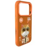 Etui Nimmy Cool&Cute 2.0 Cat do iPhone    17 Pro pomarańczowy - imagine 4
