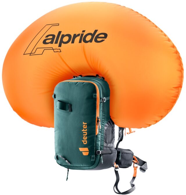 Deuter ALPROOF 30 SL backpack Rucksack Black  Green Denim  Polyamide  Polyester - imagine 5