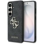 Case Guess 4G Big Metal Logo for Samsung  Galaxy S26 Plus black - imagine 2