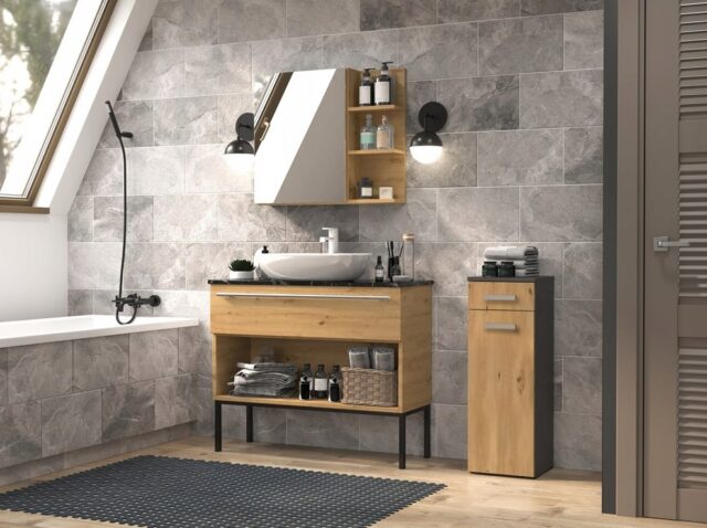 NEL V DS ANT/ART BATHROOM POLE - imagine 6