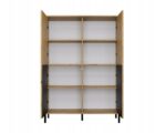 KAMARO 4DK SLIM/GŁ OAK ARTISAN DISPLAY CABINET - imagine 2