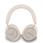 Guess PU Leather 4G Classic Logo ENC Bezdrátová Sluchátka Pink