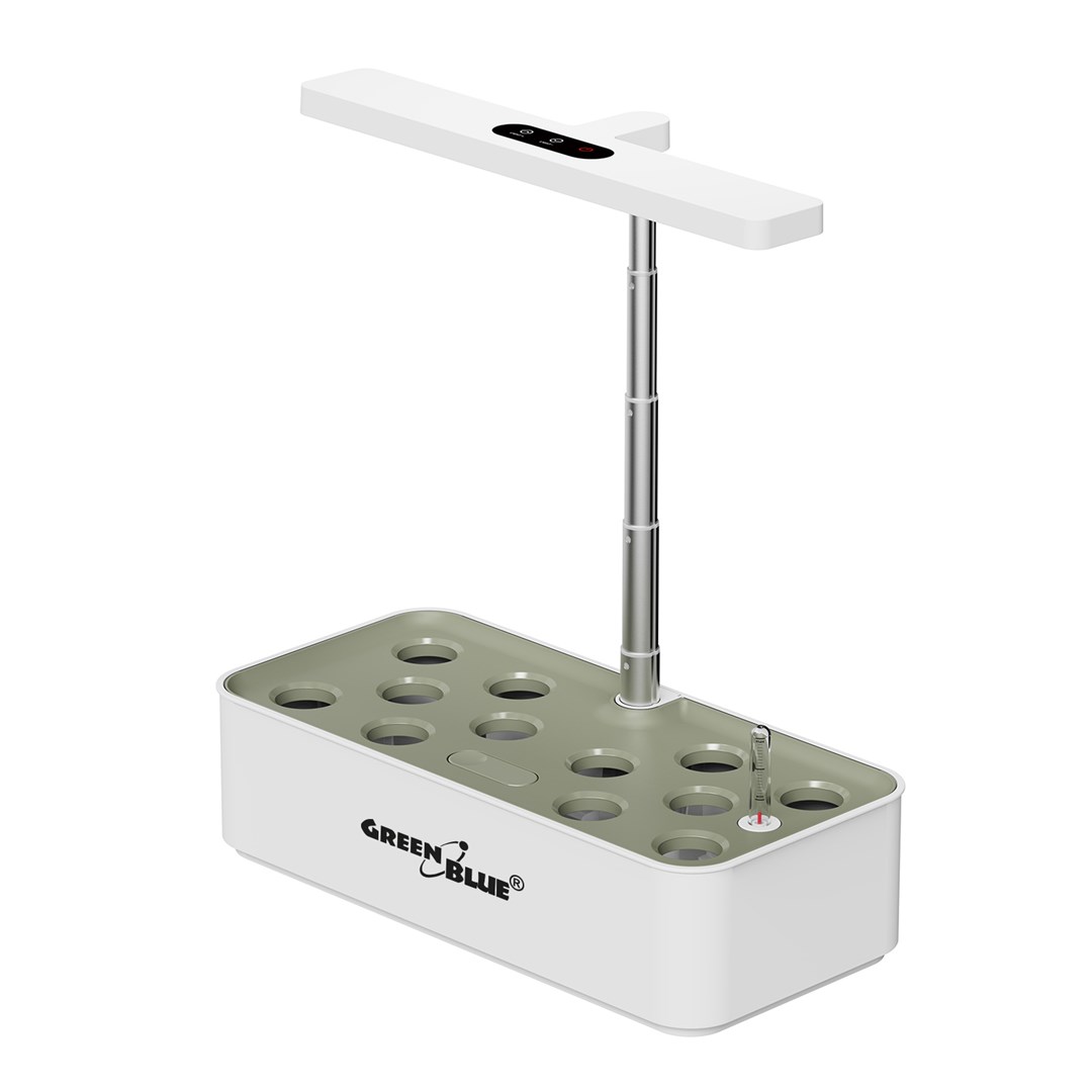 cps-0d718e09c43c99e400fa3d09be40d308-2026-03-02-10-49-17 GreenBlue Intelligent Indoor Plant Growing System SMART pot 4L capacity for 12 plants full spectrum LEDs GB133 - imagine 1