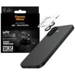 PanzerGlass Hoops Ceramic II lens glass for iPhone 17 / 16 / 16 Plus - imagine 4