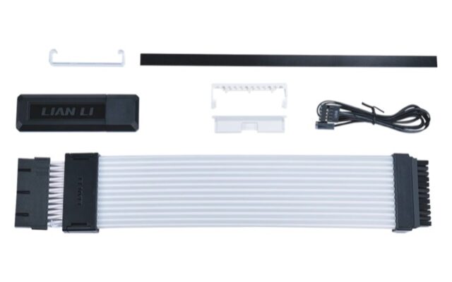 Lian Li Strimer Wireless 24-Pin RGB Motherboard Cable + Controller - imagine 2