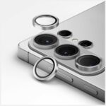 Glass for Camera UNIQ Optix Aluminium Camera Lens for Samsung Galaxy S26 / S26 Plus silver - imagine 2