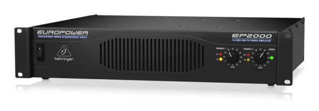 Behringer EP2000 audio amplifier Performance/stage Black - imagine 4