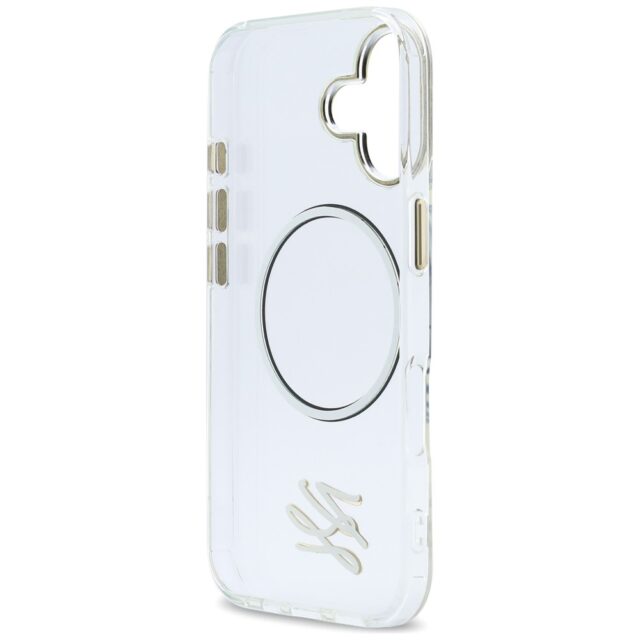 Etui Karl Lagerfeld IML KL Script Logo    MagSafe do iPhone 17 przezroczysty - imagine 7