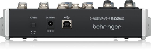 Behringer Xenyx 802S 2 channels Black  Silver - imagine 3