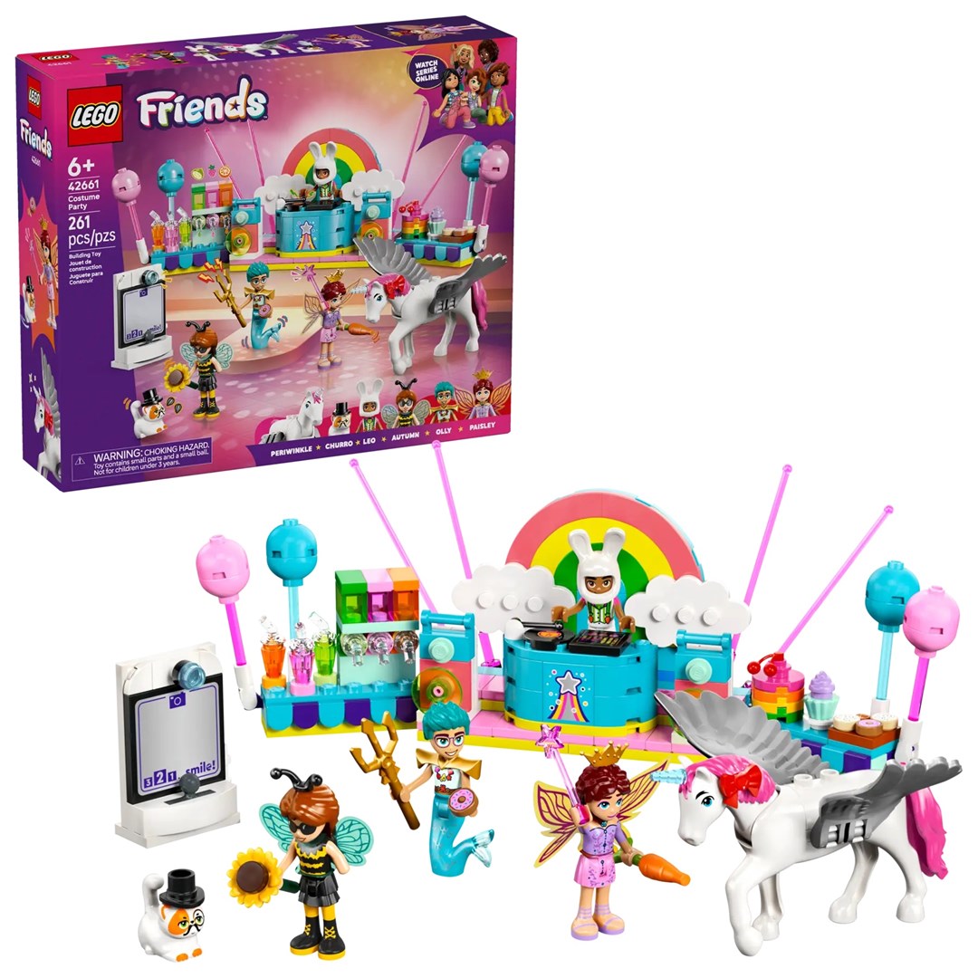 cps-0e776050c4707d0e9258058408f05c90-2026-03-02-19-28-24 LEGO FRIENDS 42661 Costume Party with Unicorn & Fairy - imagine 1