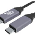 Gembird CCBP-USB4-CMCM240-1.5M Premium USB 4 Type-C charging and data cable  40 Gbps  240 W  1.5m