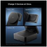 Ładowarka indukcyjna Spigen Essential     EF323MQ 3w1 25W Qi2.2 MagSafe czarny - imagine 8