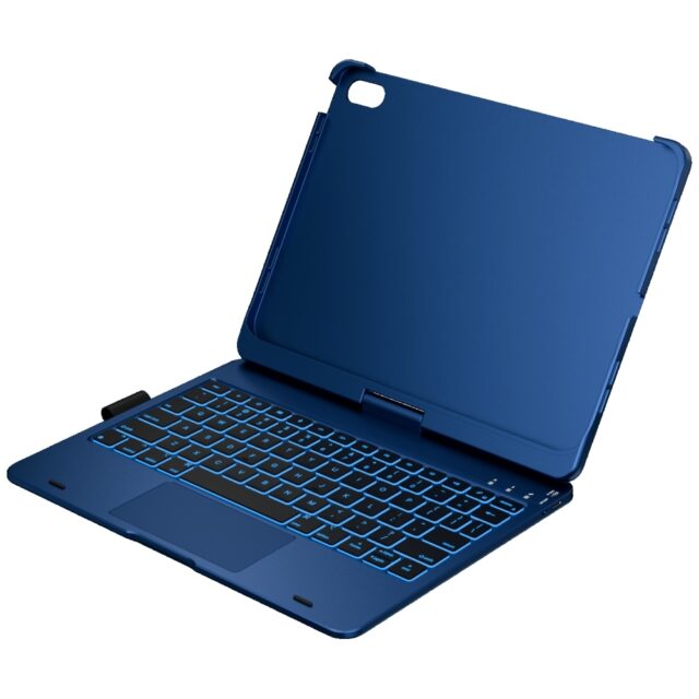 Case Flexbook Touch Typecase with keyboard for iPad 11" (A16) 2025 / iPad 10.9" 2022 darrk blue - imagine 9