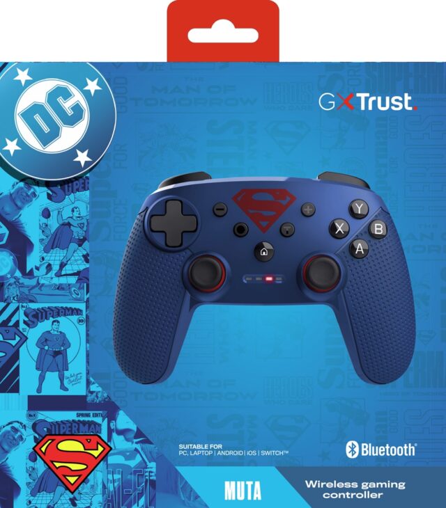 Trust GXT 542SM Muta Blue Bluetooth/RF/USB Gamepad Android  Nintendo Switch  Nintendo Switch 2  Nintendo Switch Lite  Nintendo Switch OLED  PC  iOS - imagine 7