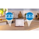 My Moment BOSCH TAT3M121 toaster (white) - imagine 2