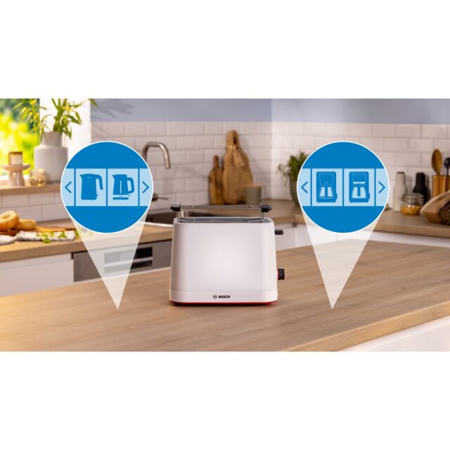 My Moment BOSCH TAT3M121 toaster (white) - imagine 2