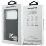 Case Karl Lagerfeld Karl Head Logo       MagSafe for iPhone 17 Pro black - imagine 8