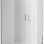 Semicircular shower enclosure 90x90 cm - height 170 cm