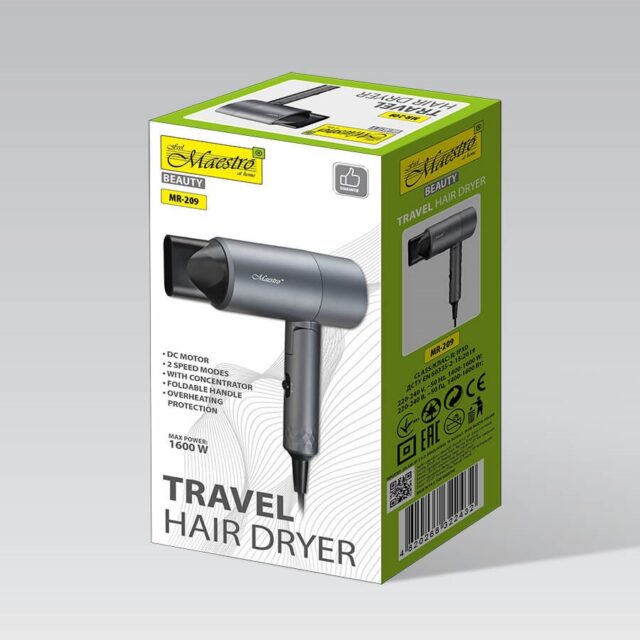 Hair dryer 1600W MAESTRO MR-209 - imagine 4