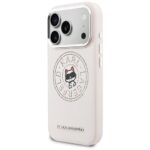 Etui Karl Lagerfeld Point & Choupette     Sketch MagSafe do iPhone 17 Pro różowy - imagine 2