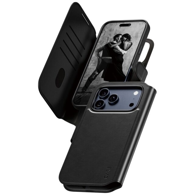 Case CARE by PanzerGlass Feature Tango 2w1 Wallet Case MagSafe for iPhone 17 Pro Max black - imagine 2