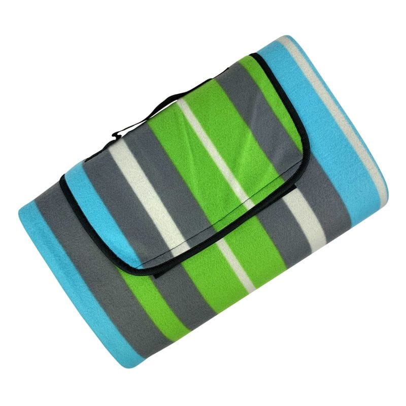 cps-102b4c95719a266d0291329bad826d1a-2026-03-23-16-31-49 PROMIS Picnic Blanket Green Stripes 200 cm x 150 cm - imagine 1