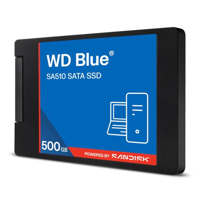 SSD WD Blue 2.5  500GB SATA WDS500G5B0A - imagine 2