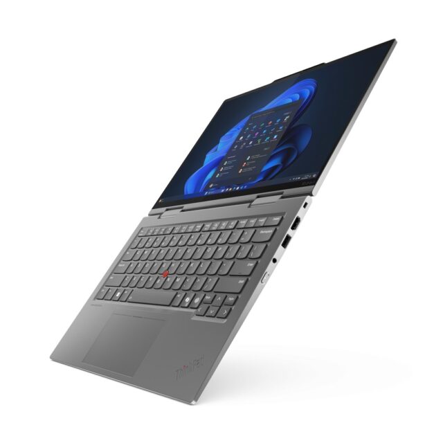 Lenovo ThinkPad X1 2-in-1 Gen 10 Aura Edition Copilot+ PC Intel Core Ultra 7 258V Hybrid (2-in-1) 35.6 cm (14 ) Touchscreen 2.8K 32 GB LPDDR5x-SDRAM 1 TB SSD Wi-Fi 7 (802.11be) Windows 11 Pro English Grey - imagine 4