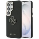 Case Guess Grained Big 4G Metal Logo for  Samsung Galaxy S26 Ultra black - imagine 2