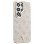 Case Guess 4G Triangle Logo MagSafe for   Samsung Galaxy S26 Ultra pink - imagine 5