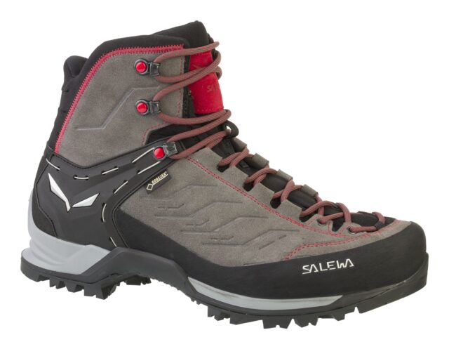 Salewa MTN Trainer Mid GTX Male Adult Charcoal  Grey  Red - imagine 8