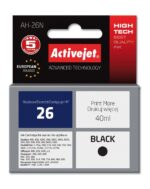 Activejet AH-26N Ink cartridge (replacement for HP 26 C51626A; Supreme; 40 ml; black)