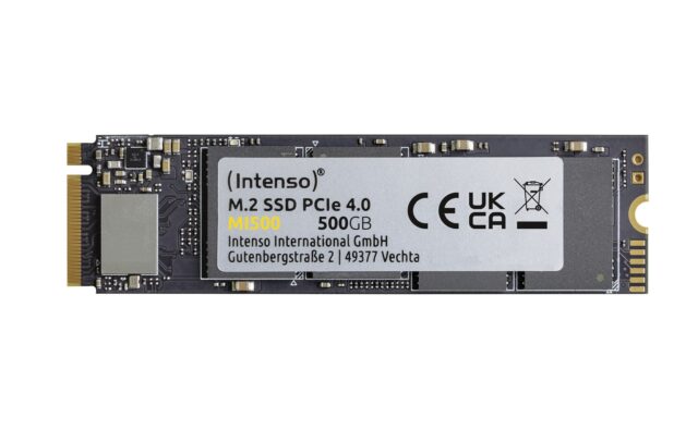 M.2 500GB Intenso NVMe PCIe x4 - imagine 6