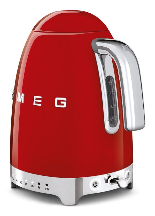 Smeg 50's Style Kettles KLF04RDEU Red - imagine 3