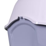DIAMENTIQ BAYA whie/light grey -  cat litter box - 55 5 x 40 x 38 7 cm - imagine 8