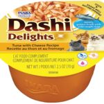 INABA CAT DASHI DELIGHTS TUNA WITH CHEESE 70g