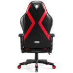 Gaming chair Diablo Chairs X-Horn 2.0 Normal Size black-red - imagine 3