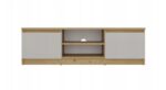 MALWA 120 TV cabinet  artisan oak/cashmere - imagine 2