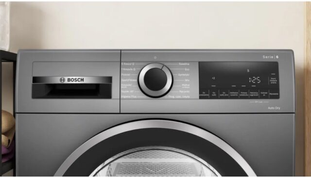 Laundry dryer Bosch WQG243DRPL - imagine 2