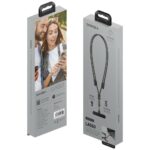 ENERGEA Lasso Lanyard Cable USB-C Phone Lanyard - USB-C 1.5m 240W Black - imagine 8