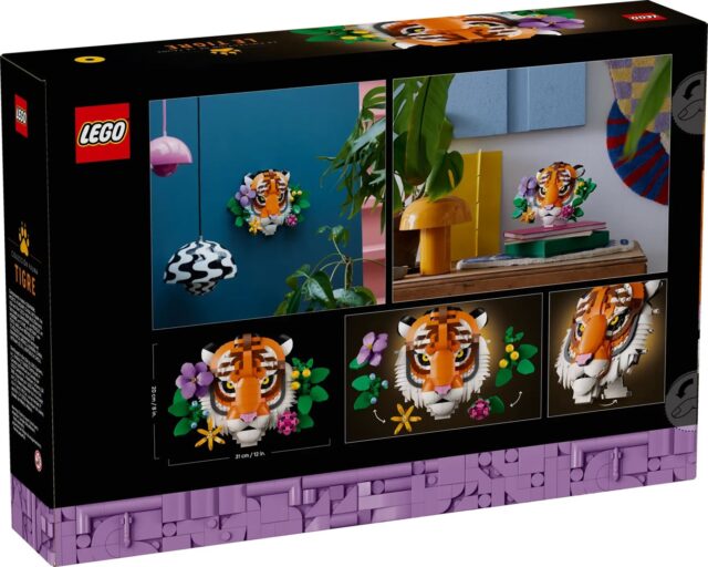 LEGO ART 31217 The Fauna Collection - Tiger - imagine 2